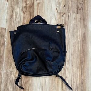 Clare v leather backpack